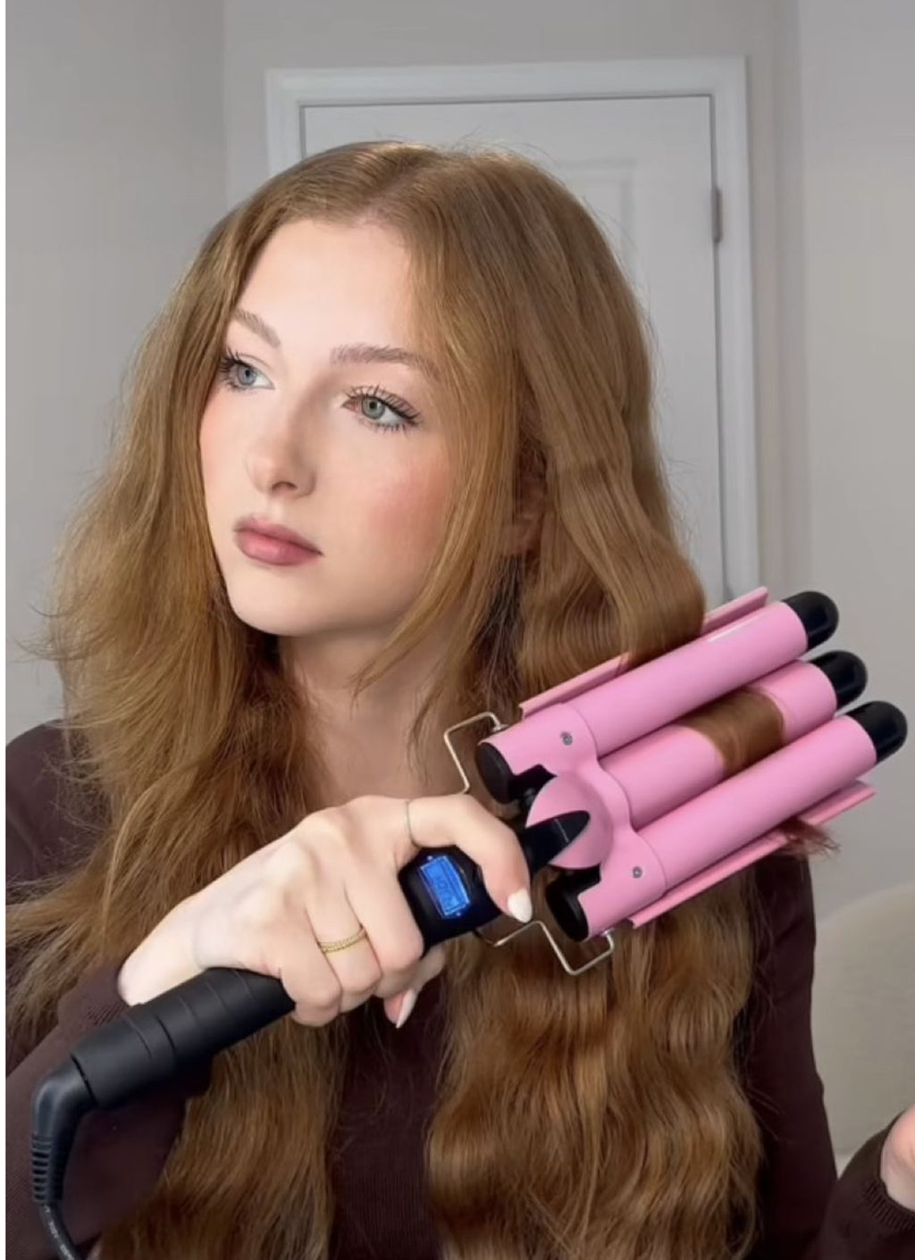 HoneyWave-Ondulator Profesional 3 Tuburi pentru Valuri Glamour